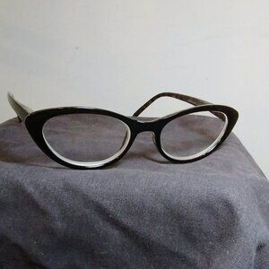 Caribbean Joe Eyeglasses CJ1606 Black Tortoise Cat Eye Retro Frames